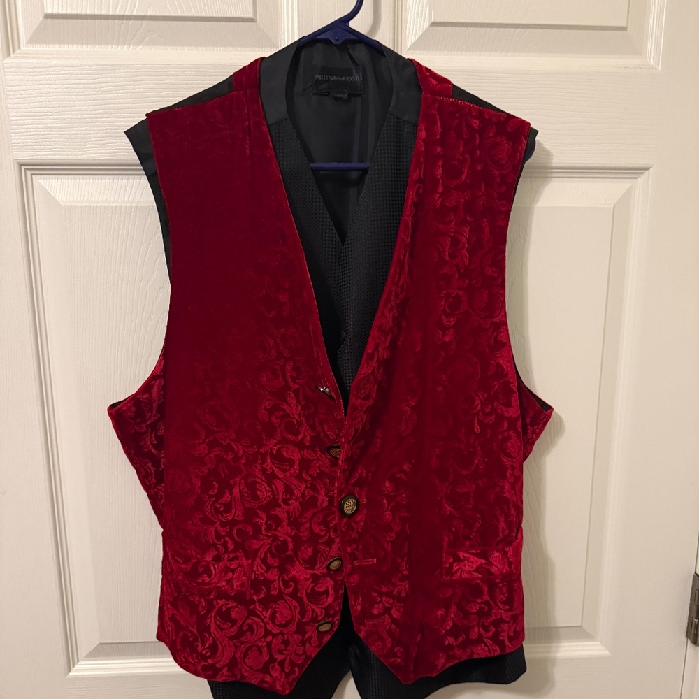 Stunning Pronto-Uomo Tuxedo Vest - Rare!